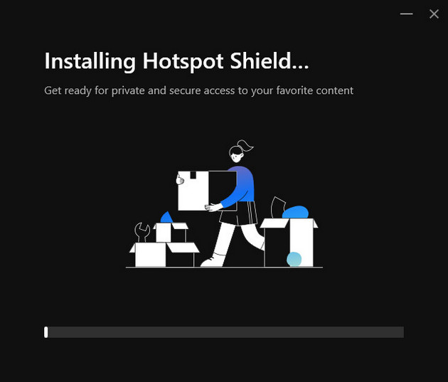 cai dat hotspot shield de truy cap website bi chan